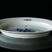 Blue Flower, Braided, Oval Serving Dish, Royal Copenhagen 33cm