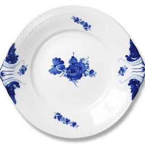 Blue Flower, Braided, Cake dish, Royal Copenhagen Ø29cm | No. 1107422 | Alt. 10-8162 | DPH Trading