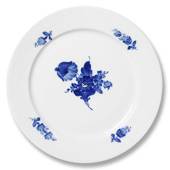 Blue Flower, Braided, flat plate ø26cm