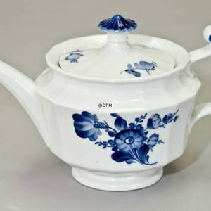 Blue Flower, Angular, Tea pot | No. 1108135 | Alt. 10-8503 | DPH Trading