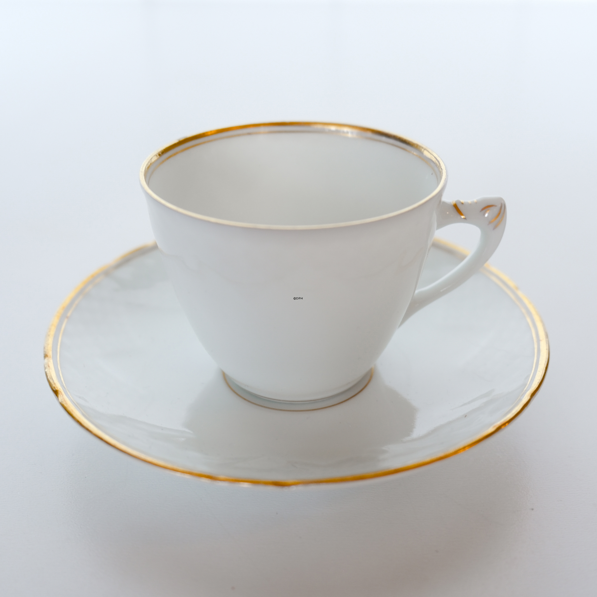 Bing & Grondahl Hartmann mocca cup with saucer no. 108b or 463