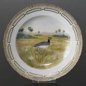 Fauna Danica Hunting Service, Birds plate with little bustard, Royal Copenh...
