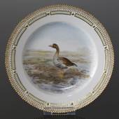 Fauna Danica Hunting Service, Birds plate with greater white-fronted goose,...