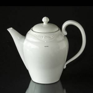 White Magnolia Classic, coffee pot/ Jug with lid, 125cl Royal Copenhagen | No. 1165126 | DPH Trading