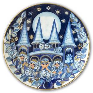 2003 The Snow Fairies Christmas plate, The Snow Fairies Castle, Bing & Grondahl | Year 2003 | No. 1203719 | Alt. 1903202 | DPH Trading