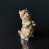 Cairn Terrier, Royal Copenhagen dog figurine 7cm