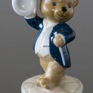 Victor 1998 Annual Teddybear figurine, Bing & Grondahl | Year 1998 | No. 1244338 | DPH Trading