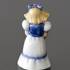 The Childrens Christmas 2000 Lisa, Figurine Ornament, Girl with present, Royal Copenhagen | Year 1999 | No. 1246738 | DPH Trading