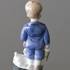 Figurine Ornament 2000 Hans, Boy with dog, Royal Copenhagen | Year 2000 | No. 1246739 | DPH Trading