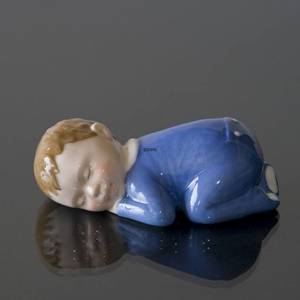 Baby boy sleeping, Royal Copenhagen figurine | No. 1249026 | Alt. 1249026 | DPH Trading