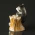 Racoon climbing, Royal Copenhagen figurine | No. 1249054 | Alt. 1249054 | DPH Trading