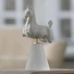 White Torso Sculpture, Pegasus, horse, Royal Copenhagen bisquit figurine | No. 1249078 | DPH Trading