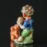 Troll, Little Brother with squirrel/rabbit, Royal Copenhagen figurine | No. 1249097 | DPH Trading