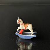 Rocking horse, Royal Copenhagen Toys figurine