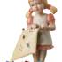 Girl with kite, Mini Summer and Winter Children, Royal Copenhagen figurine | No. 1249270 | DPH Trading