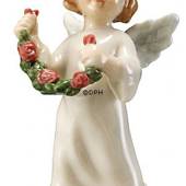 Annual Little Angels 2006, Girl with a floral vine, Bing & Grondahl