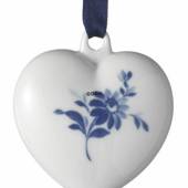 Royal Copenhagen Annual Heart, blue daisy