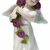 Angel with roses, Royal Copenhagen figurine