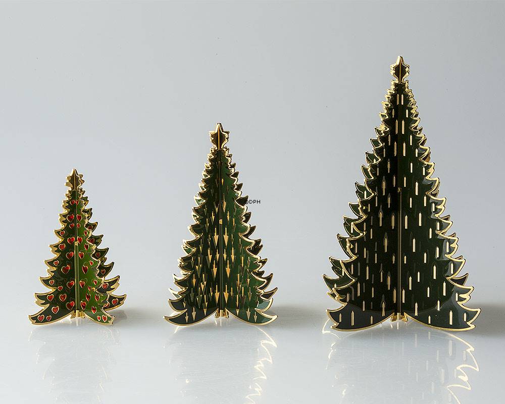 Royal Copenhagen Christmas tree, brass, small No. 1249420 DPH Trading