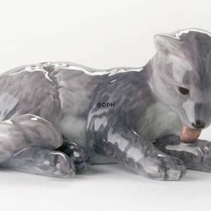 Arctic fox cub, Royal Copenhagen figurine | No. 1249446 | DPH Trading