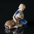 Girl with foal, Royal Copenhagen figurine | No. 1249448 | Alt. R448 | DPH Trading