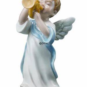 Annual Little Angels 2008, Boy with trumpet, Bing & Grondahl | Year 2008 | No. 1249539 | Alt. 1249539 | DPH Trading