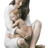 Mother with sleeping baby, Royal Copenhagen figurine
