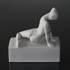 Perfectio woman sculpture, Royal Copenhagen figurine, white | No. 1249657 | DPH Trading