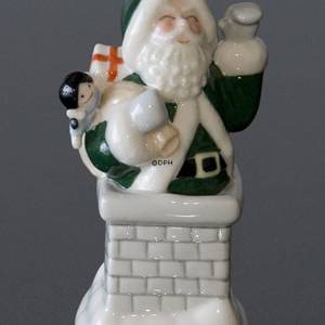 The Annual Santa 2004, Santa in the chimney, Royal Copenhagen | Year 2004 | No. 1249770 | DPH Trading
