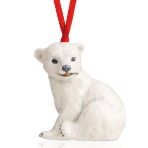 Royal Copenhagen Figurine Ornament 2010, Polar bear cup | Year 2010 | No. 1249810 | DPH Trading
