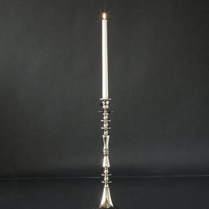 Candleholder Nickel/silver Finish 48 cm, Small | No. 12700 | Alt. 51-785-48 | DPH Trading