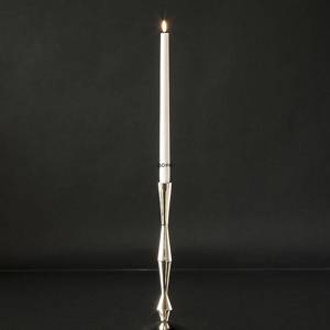 Candleholder Nickel/silver finish 34 cm | No. 12712 | Alt. 52-404-34 | DPH Trading