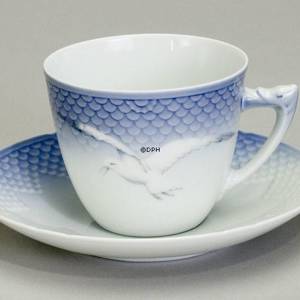Service Seagull without gold, coffee cup with saucer | No. 1300071 | Alt. 3/102 | DPH Trading