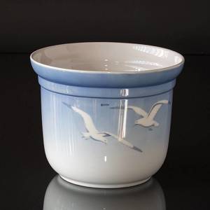 Seagull Service without gold, flower pot, large | No. 1300670 | DPH Trading