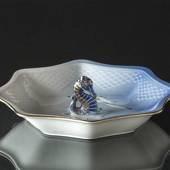 Seagull Service with gold candy bowl, ø 20 cm