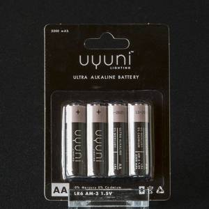 UYUNI Lighting 1.5V AA Battery, 4 pack | No. 1401 | Alt. UL-BA-AA | DPH Trading