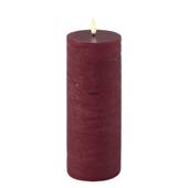 UYUNI Lighting LED Pillar Candle, Large, Red