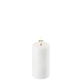 UYUNI Lighting LED Pillar Candle, Small, White
