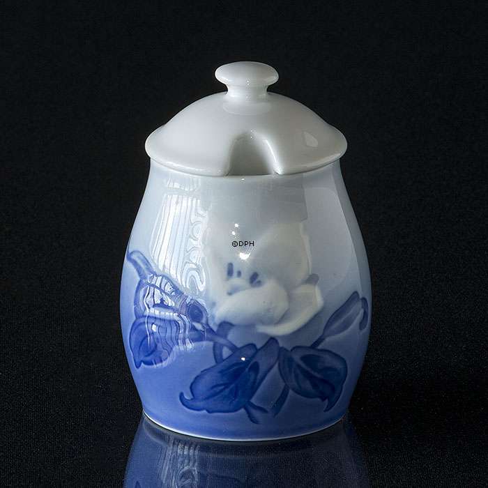 Mustard jar BG Christmas rose service Bing & Grondahl no. 52C or 551