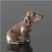 Title :Dog, Dachshund, "Mignon" Dahl Jensen
Producer : Dahl Jensen
Item no.: DJ1131 - Alt. Item no.: DJ11310
Height: 5 cm - Weight: 7 cm

