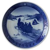 The Fir Tree and the Hare 1964, Bing & Grondahl Christmas plate | Year ...