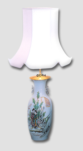 Chinese semi antique lamp