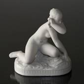 Susanne Classical nude white figur, Royal Copenhagen Whites figurine