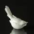 Optimist, white titmouse with tail up figurine, Royal Copenhagen bird figurine | No. 2670410 | DPH Trading