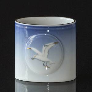 Seagull Service with gold, cup/vase, Bing & Grondahl Royal Copenhagen | No. 3-183 | Alt. 3-240 | DPH Trading