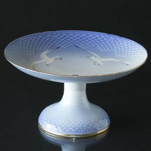 Seagull Service with gold, bowl on foot 12cm | No. 3-64 | DPH Trading