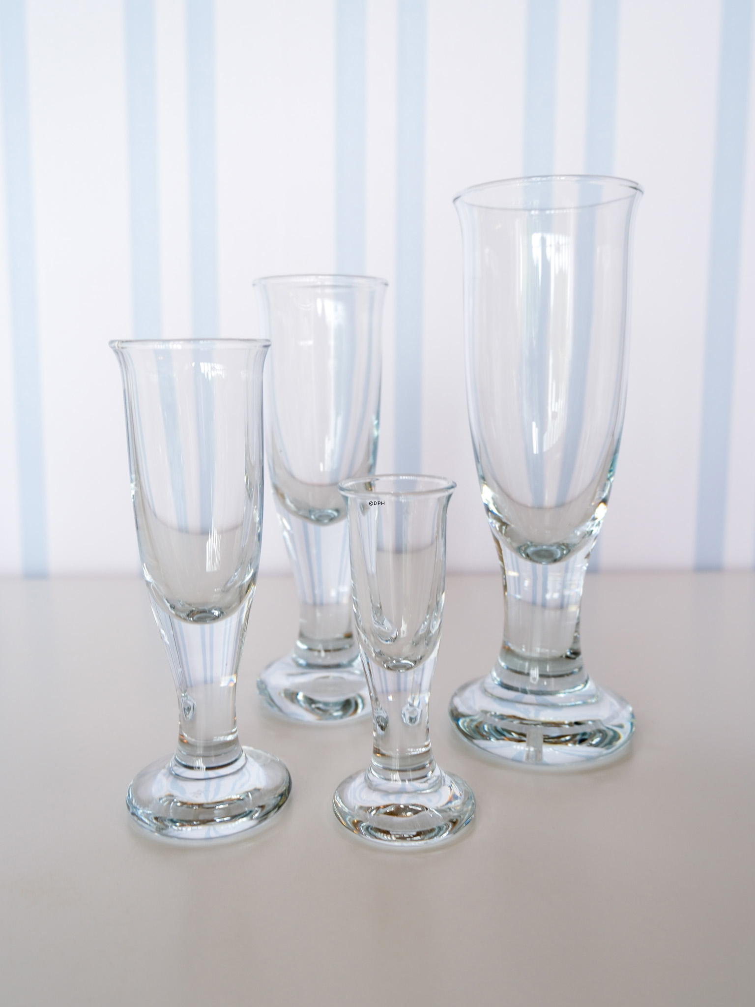 Holmegaard Flute Beer glass, beer flute
