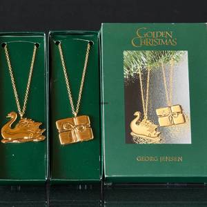 Swan and Gift Ornaments Georg Jensen, 2000 | Year 2000 | No. 3405742 | DPH Trading