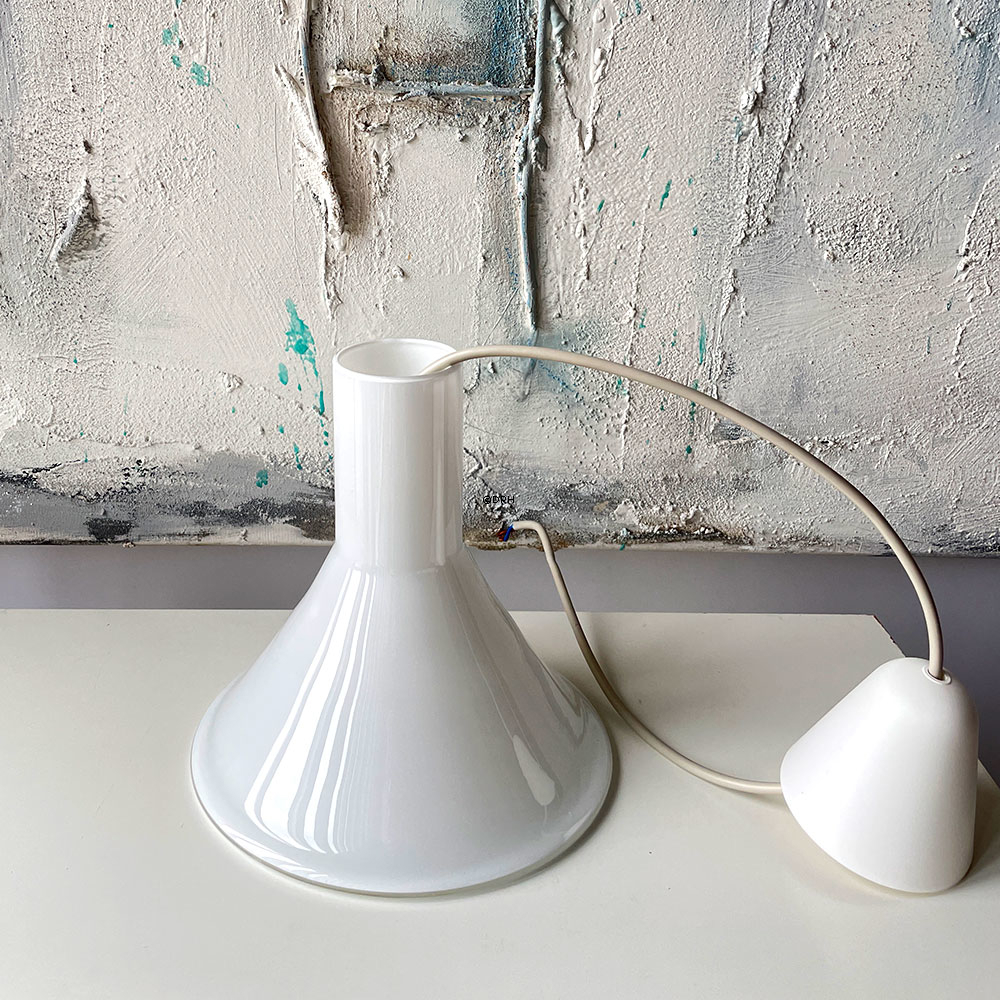 Holmegaard P&T Pendant hvid 22cm