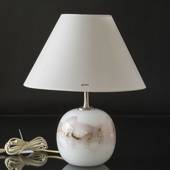 Holmegaard Sakura lamp, round, small (without lampshade) - Discontinued